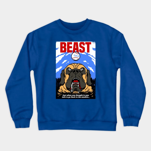 BEAST Crewneck Sweatshirt by blairjcampbell